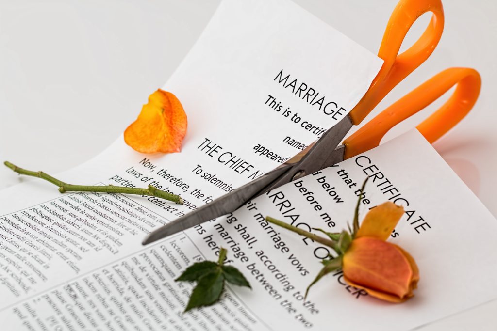 The family law act's excluding funds paperwork with roses