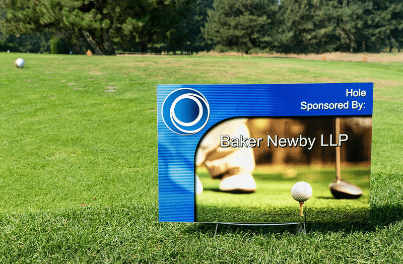 Baker Newby Golf Sponsor